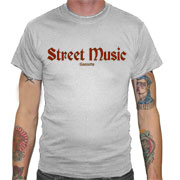 STREET MUSIC Camiseta Gris