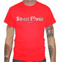 STREET MUSIC Red T-Shirt 1