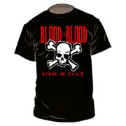 BLOOD FOR BLOOD Livin in Exile T-shirt / Camiseta