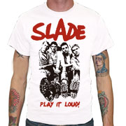 SLADE Play it Loud! T-shirt / Camiseta Blanca