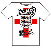 SHAM 69 Hurry Up England T-shirt