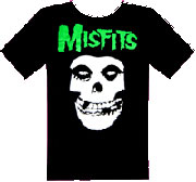 MISFITS: Calavera 2 Camiseta