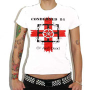 CONDEMNED 84 Oi! Ain't Dead Tshirt GIRL