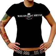 MALAS CARTAS Streetpunk 2009 GIRL Tshirt