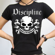 DISCIPLINE Downfall of the working man GIRL T-shirt / Camiseta chica
