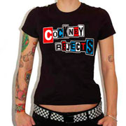 Diseño de la camiseta COCKNEY REJECTS Colour GIRL T-shirt