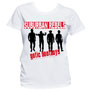 SUBURBAN REBELS Gotic Bootboys GIRL T-shirt White Camiseta Blanca Chicas 1