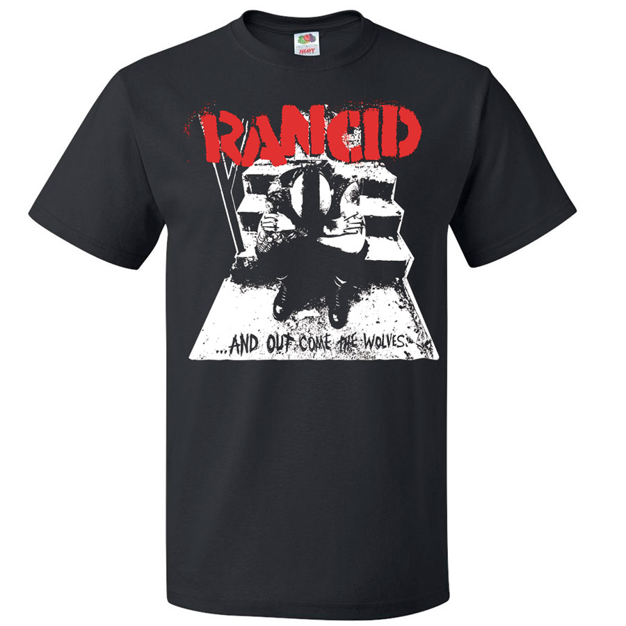 RANCID And out comes the wolves tshirt artwork 1