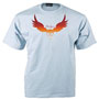 TS FLYER Camiseta Azul celeste / T-shirt HOOLIGAN STREETWEAR 1